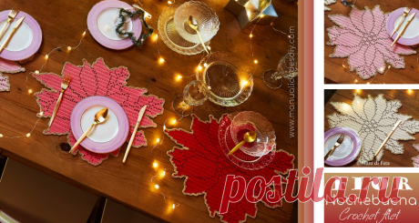 Como Hacer una Flor de Nochebuena a Crochet Filet para la Mesa ⋆ Manualidades Y DIY Hoy aprenderás a tejer una Flor de Nochebuena a crochet para poner y decorar tu mesa en Navidad. Mas fácil de lo que parece. Quedan preciosas para muchísimas utilidades. La Nochebuena és cercana y ya es hora de que vayamos pensando … Ler mais... →