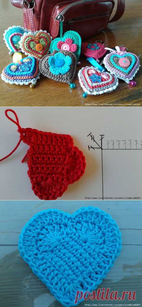Веселые сердечки-брелочки. Мастер-класс