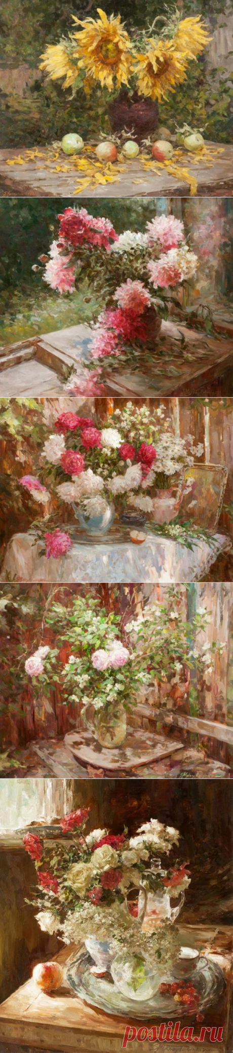 (+1) Художник Сергей Михайличенко. Красивая сказка старого дома