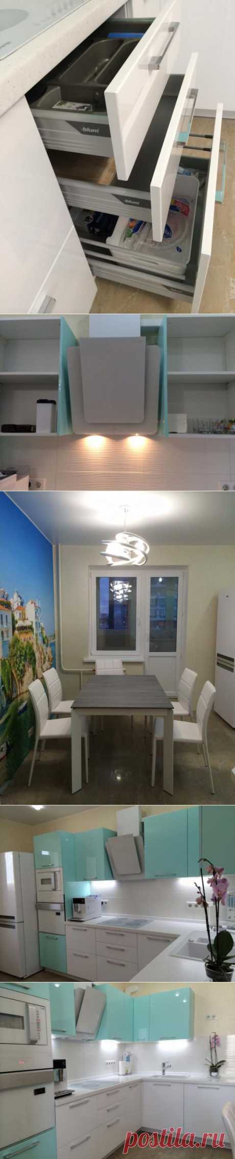 Лазурная кухня | Твой Ремонт!!!