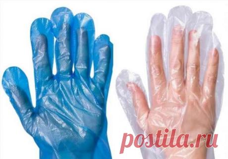 Нужны одноразовые перчатки? Сделайте их сами! | Краше Всех