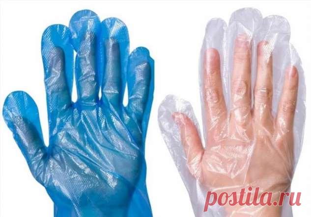 Нужны одноразовые перчатки? Сделайте их сами! | Краше Всех