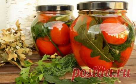 Маринованные помидоры на зиму - очень вкусные и сладкие