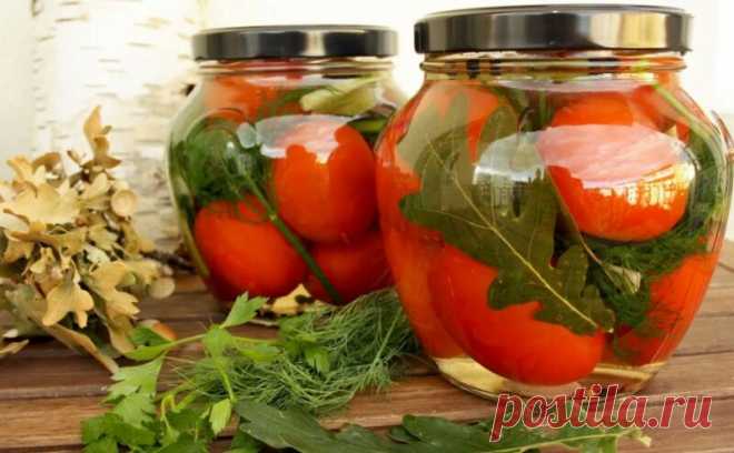 Маринованные помидоры на зиму - очень вкусные и сладкие