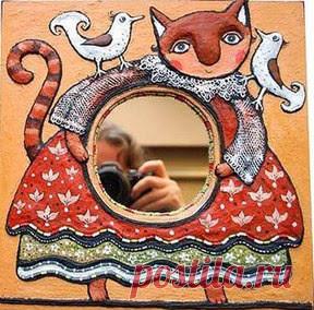 ЗЕРКАЛА ОТ ДАРЬИ ГЕРАСИМОВОЙ: идеи