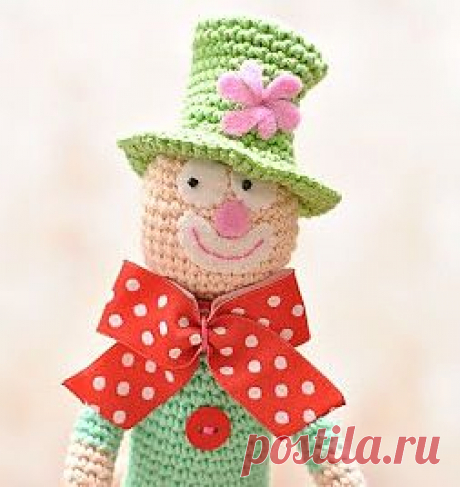 КЛОУН / Вязаные игрушки. Мастер-классы, схемы, описание. / PassionForum - мастер-классы по рукоделию