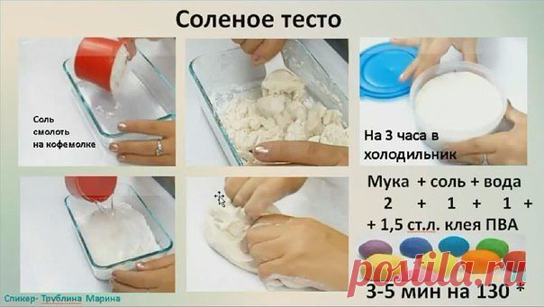 Полезнейшие рецепты для творчества