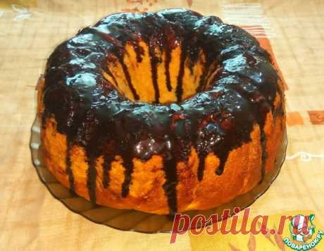 Банановый пирог с лимоном и орехами – кулинарный рецепт