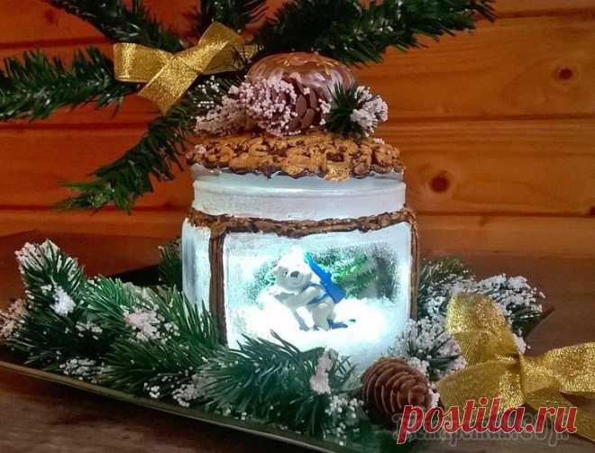 Мастерим новогодний фонарик