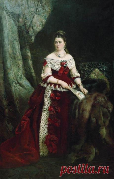 графиня Вера Сергеевна Зубова 1877 г. Маковский Константин