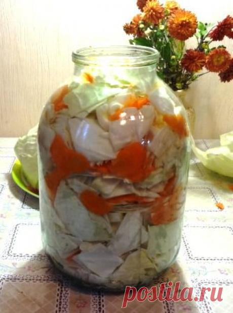 РЕЦЕПТЫ ОТ ТАТЬЯНЫ - беленькая, сладенькая, вкусненькая, хрустящая капуста.