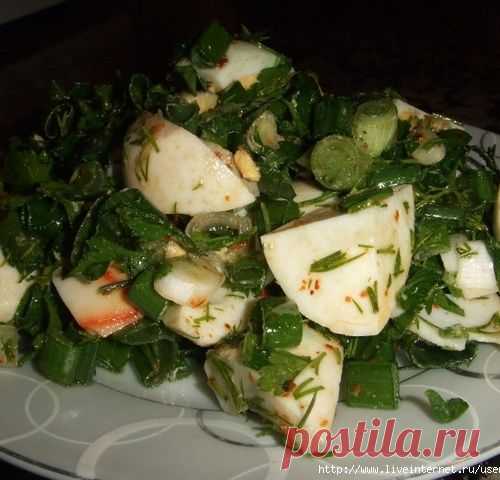 ПИЯЗ ИЗ ЯИЦ (YUMURTA PIYAZI)