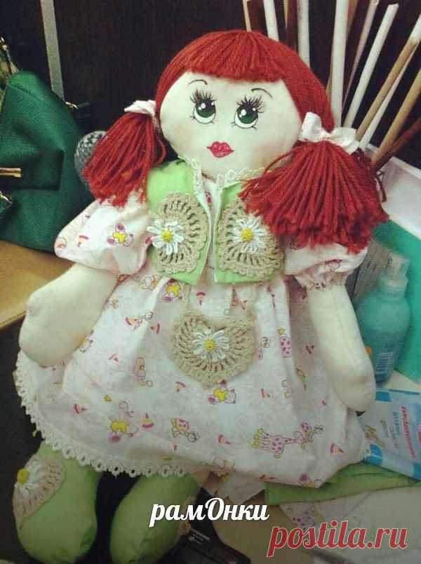 кукла ручной работы 45 см