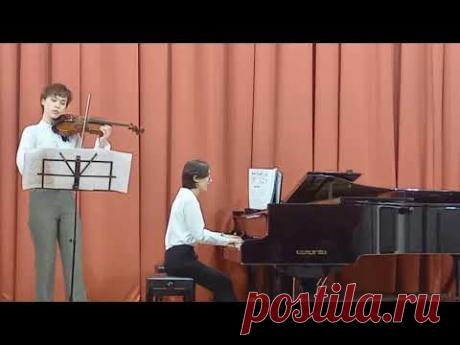 Андрей Серов. Блюз для скрипки на открытых струнах и фортепиано. Исполняют Ольга Ефременко (скрипка) и Виталия Арсламбекова (фортепиано). Аудиостудия Магнитогорской консерватории. 2023 г.