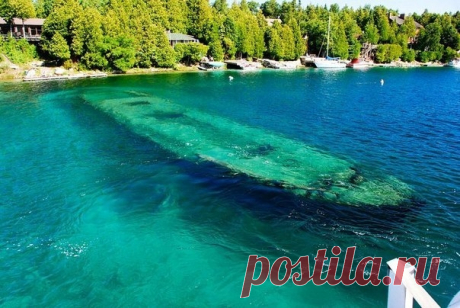 Под водами Гурона — Путешествия