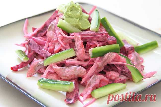 Селёдка без шубы... Вкусный салатик - Вкусные рецепты