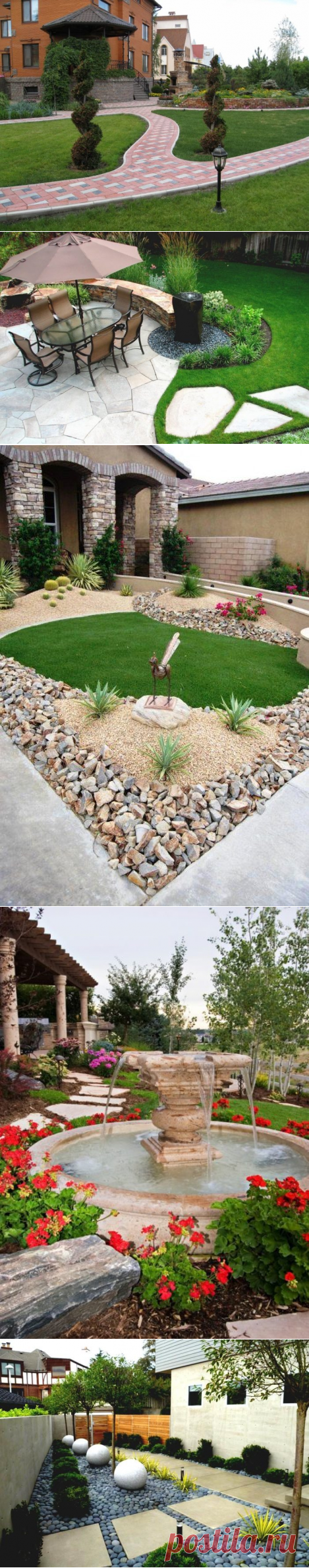 Идеи обустройства двора, которые оставят незабываемые впечатления / Я - суперпупер
