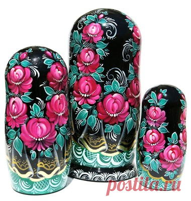 Tale Of Frog Princess on a 7 piece Exclusive One-of-Kind Babushka