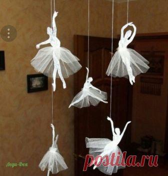 Балеринки для декора — Сделай сам, идеи для творчества - DIY Ideas