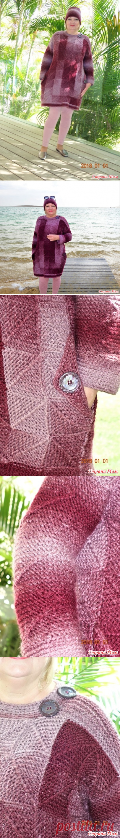 . Свитер-туника 