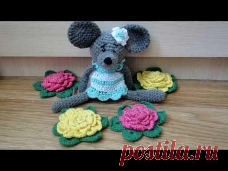 Вязаная Мышь Часть 1 Mouse Crochet Part 1