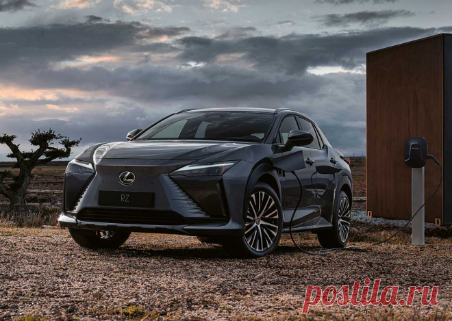 Lexus RZ 450e 2023: салон, техника, характеристики