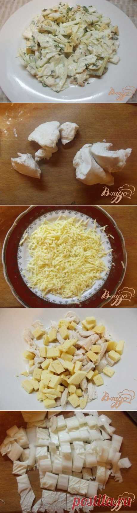 Сырный салат
