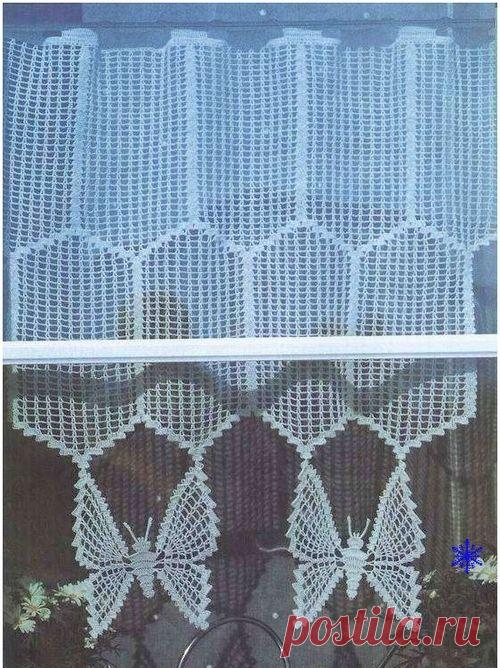 Вязаные шторы. Вязаные шторы крючком | Все о рукоделии: схемы, мастер классы, идеи на сайте labhousehold.com