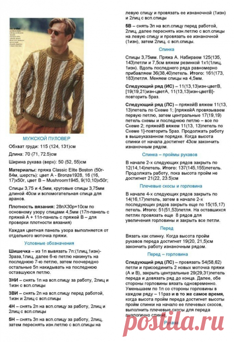 Подборка мужских джемперов + мастер-класс фантазийного узора спицами. | Asha. Вязание, дизайн и романтика в фотографиях.🌶 | Дзен