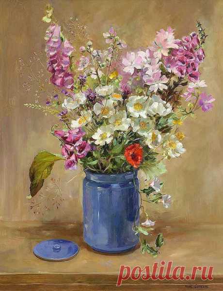 Художница Энн Коттерилл (Anne Cotterill, 1933-2010)