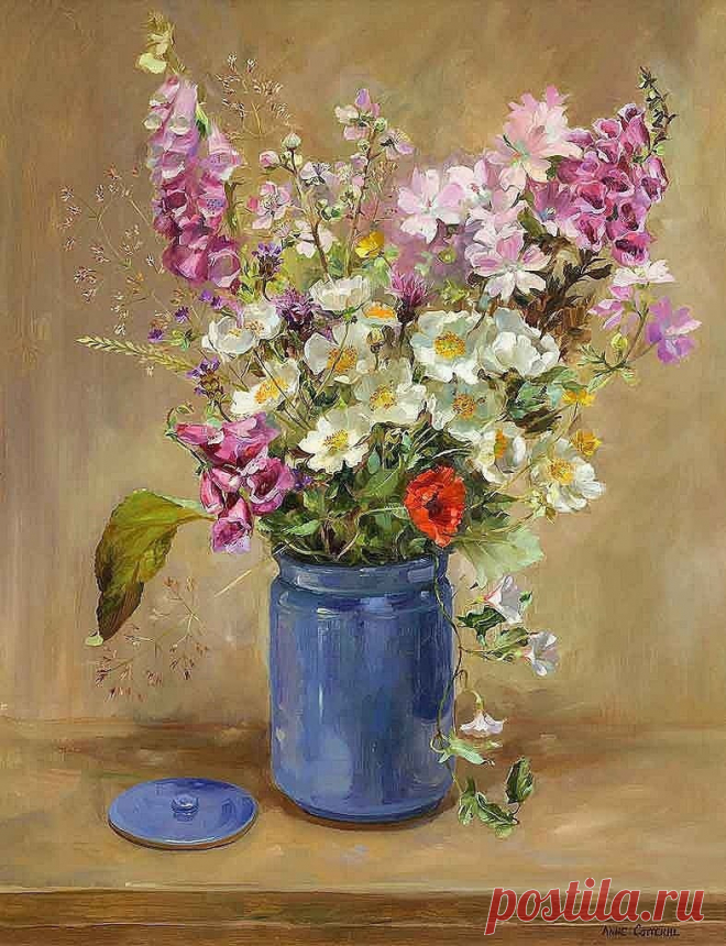 Художница Энн Коттерилл (Anne Cotterill, 1933-2010)