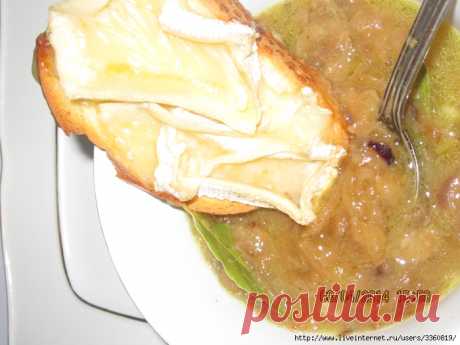 Луковый суп По - Парижски ( Soupe à l'oignon, parisienne)