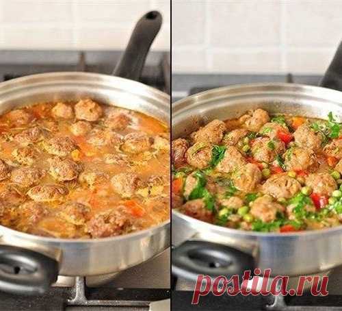 Как приготовить вкусное овощное рагу с фрикадельками