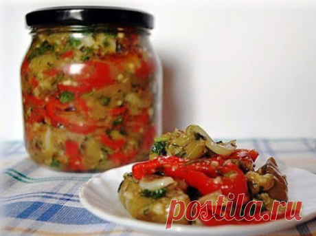 Кулинарные рецепты : Баклажаны маринованные под грибы