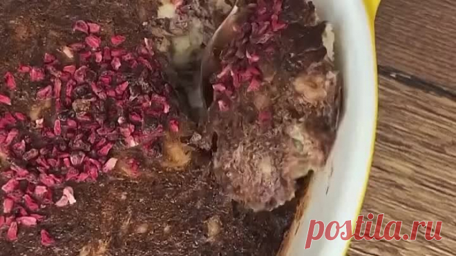 🍌 Самый вкусный банановый брауни: всего 3 простых ингредиента! 🍫