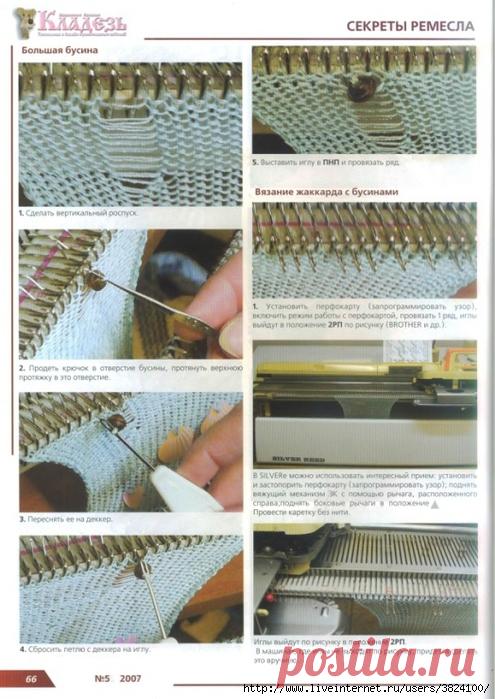 Мастер классы машинное вязание: Дневник группы «ВЯЖЕМ ПО ОПИСАНИЮ»: Группы - женская социальная сеть myJulia.ru