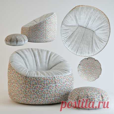 3d модели: Кресла - Кресло Пенек Австралия Top DreamBag