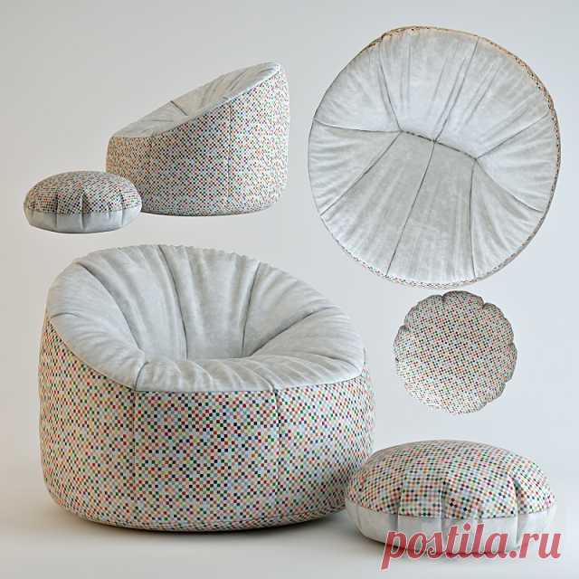 3d модели: Кресла - Кресло Пенек Австралия Top DreamBag