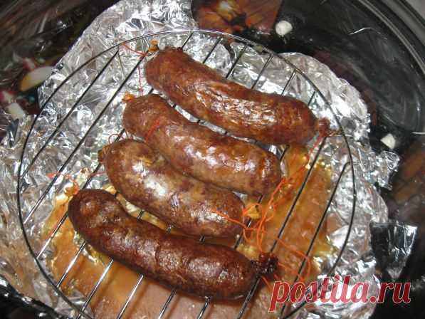 Домашняя колбаса на красном вине (купаты)