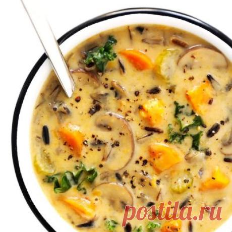 Суп грибной - потрясающе вкусный и нежный суп