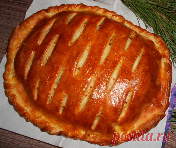 Курник четырехслойный