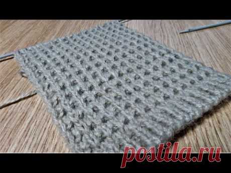 РЕЛЬЕФНЫЙ УЗОР ДЛЯ МУЖСКОГО ДЖЕМПЕРА И ДЕТСКИХ ИЗДЕЛИЙ.узор спицами. объемный узор спицами. вязание