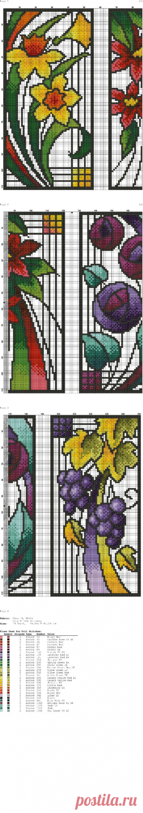 ВЫШИВКА-Stained Glass Series