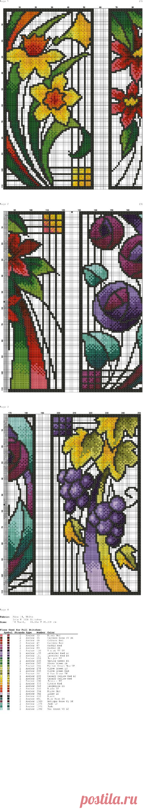 ВЫШИВКА-Stained Glass Series