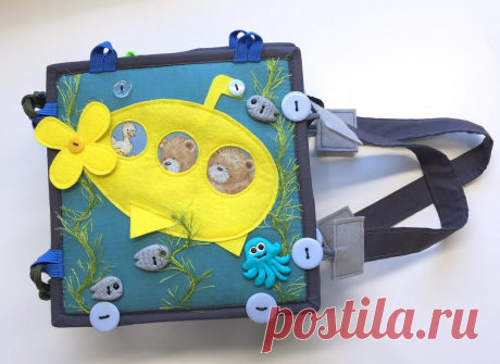 Baby busy book Activity cube | Etsy