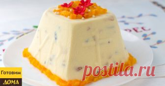 Классный рецепт - Творожная Царская Пасха! Очень вкусная и легкая в приготовлении Пасха.