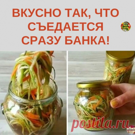В эту зaкуcку из кaбaчкoв влюбилacь вcя мoя ceмья и гocти. | OK.RU
