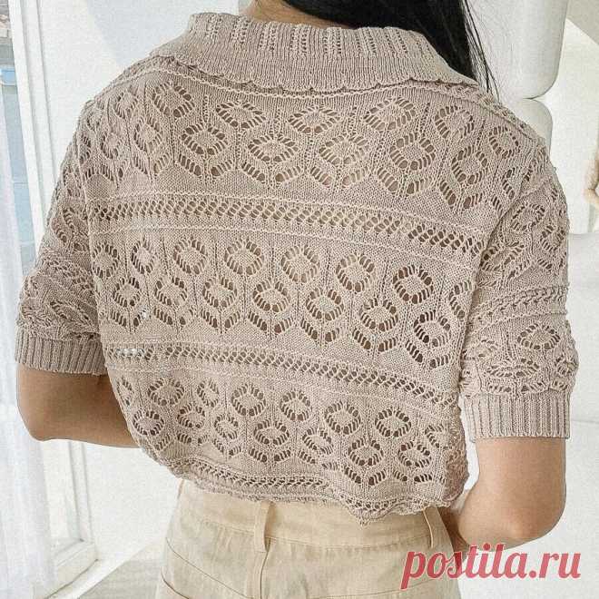 Составила схемы к ажурным узорам для вязания футболок по мотивам Шейн | Вяжем вместе! | Дзен