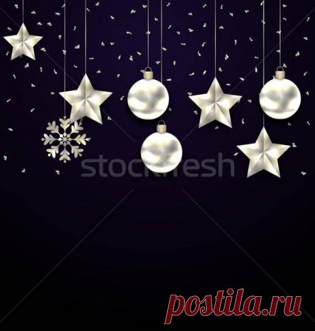 Рождества · темно · серебро · звезды - Векторная графика © Oleg Tirunov (smeagorl) (#7687225) | Stockfresh #7687225: Скачайте это изображение и другие фотографии и векторы роялти-фри всего за $1. Сэкономьте еще больше с нашими планами подписки. Подпишитесь бесплатно!