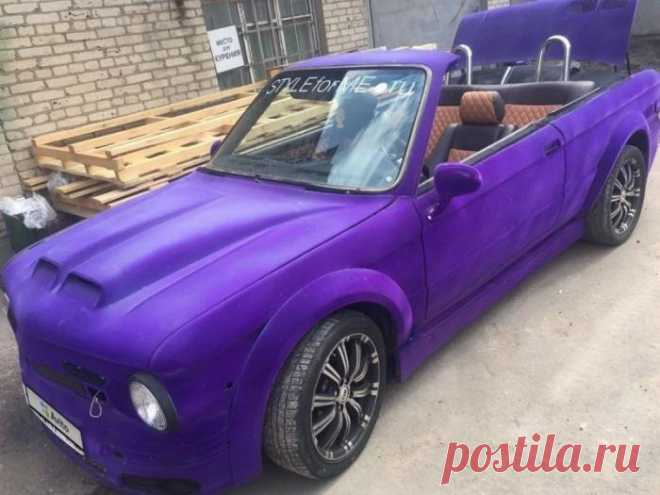 Реплика кабриолета ЗАЗ-968М созданная на базе BMW 3-серии (9 фото) . Тут забавно !!!